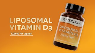 Dr Mercola® Liposomal Vitamin D3 5000 IU Per Capsule [upl. by Lehcin]