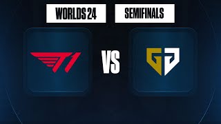 T1 vs GENG ESPORTS DEMI FINALE WORLDS 2024 [upl. by Amrita273]