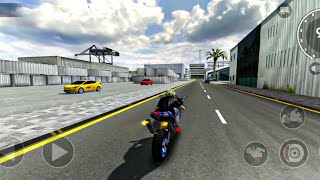 xtreme bike driving moto games gameplay [upl. by Aiekam]