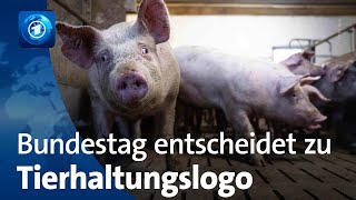 Bundestag entscheidet über Tierhaltungslogo [upl. by Jenifer863]