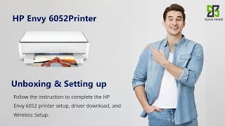 How To Fix ERROR E4 on HP Envy Printer 6000 6020 6050 6055 6055e 60756452e  6455e [upl. by Milissa]