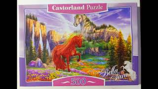 Puzzle Time Lapse Fiona Castorland 500 [upl. by Karoline]