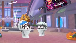 Snowdust And Keropi becoming Skibidi Toilet in Roblox Gacha Online Short Video [upl. by Yrelav967]