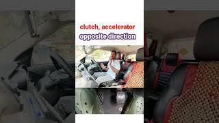 Clutch and accelerator operate cardriving mohandrivezone cardrivinglessons drivingclasses [upl. by Martguerita234]