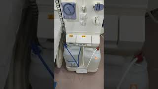 Fresenius Dialysis Machine 4008S Diasafe flow calibration [upl. by Kinsley]