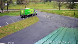 Core Mark 20171114 085035 LRCOC Truck Through Left Parking Lot Side [upl. by Mella]