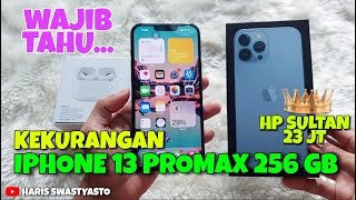 KEKURANGAN IPHONE 13 PROMAX 256 GB ‼️HP SULTAN 23 JT [upl. by Alak]