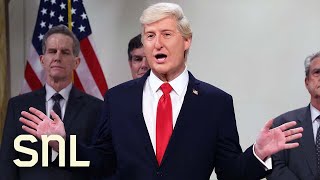 Trump Courthouse Cold Open  SNL [upl. by Glennon420]