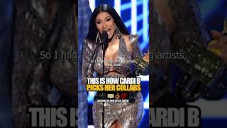 Cardi B exposes how she picks her collabs 🎼💿💯 cardib hiphop rap [upl. by Aurea]