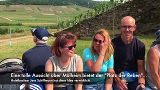 Tolle Weinwanderung bei den quotTagen der zwei offenen Weinkellerquot in Mülheim an der Mosel [upl. by Semajwerdna]