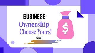 Business Ownership Types Of Businesses 4 of 11 Partnerships [upl. by Rosalia]