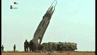 Syrian Army test Ballistic Missiles [upl. by Kcod541]