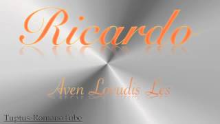 Ricardo kwiek  Aven lovudis Les [upl. by Alake]