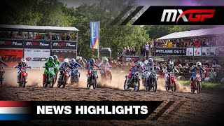 News Highlights  MXGP of The Netherlands 2023 MXGP Motocross [upl. by Noived577]