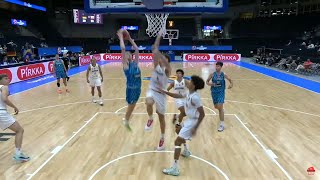 SPECTACULAR FINISH Mark Padjen Slovenia FIBA U18 SemiFinals vs Germany [upl. by Ardnod]