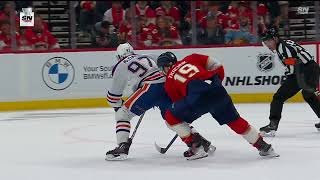 Tkachuk on McDavid during breakway  Have your say [upl. by Yessak]