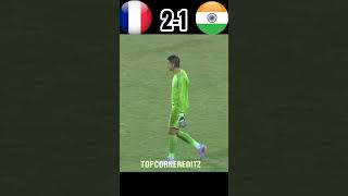 France 🇫🇷 vs India 🇮🇳  2030 world cup imaginary final 💥shorts football [upl. by Maye]