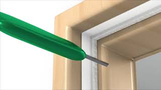 Fire Safe Intumescent Door Strip [upl. by Marquardt]