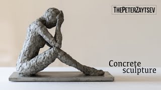 How to make simple figure sculpture  step by step tutorial by thePeterZaytsev DIY thePeterSculptor [upl. by Aloysius369]