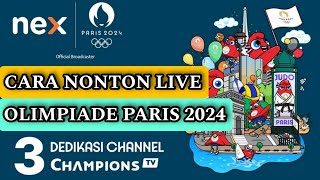 cara nonton live olimpiade paris 2024 •hak siar olimpiade paris 2024 •siaran mana olimpiade paris [upl. by Mozart718]