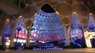 EXPO 2020 Al Wasl Dome 3D Mapping  Dubai [upl. by Siaht]