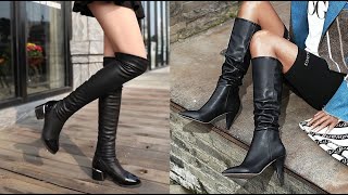 8 Женские сапоги с Алиэкспресс Женская обувь с Aliexpress Womens Winter Boots 2022 Обувь из Китая [upl. by Aire]