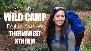 Autumn Wild Camp  Trying Out My Thermarest Neoair Xtherm  The Chilterns [upl. by Malchus]