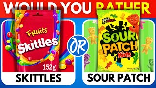 Would You Rather  CANDY amp SWEETS Edition 🍭🍬 [upl. by Tebor]