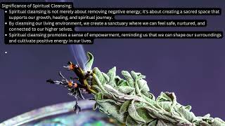 quotSpiritual Cleansing How to Remove Negative Energyquot Understanding Spiritual Cleansing [upl. by Annahvas]