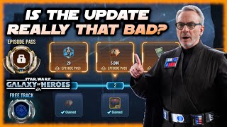 Am I Wrong Is the SWGOH Episodes Update Actually Good And What About the Math [upl. by Brad]