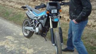 Husqvarna 125 Mikuni TMX 38 Gianelli exhaust Soundcheck Highend Tuning [upl. by Nnyloj942]