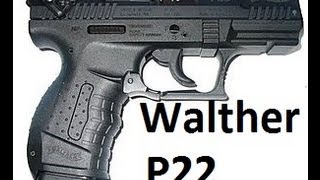 Walther P22 reassembly without the tool trick [upl. by Ecaidnac]