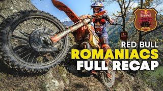 Climbing 35000m is Hard Enduro Vertical Madness  Red Bull Romaniacs 2020 [upl. by Sirdi965]