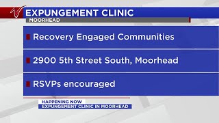 Expungement Clinic In Moorhead [upl. by Oirifrop]