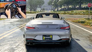 2022 Mercedes SL63 AMG 4MATIC  The Crew Motorfest Steering Wheel Gameplay [upl. by Gerard]