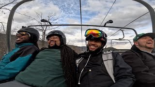 Snowboarding in Massanutten 2024 Pt 2 [upl. by Kelbee]