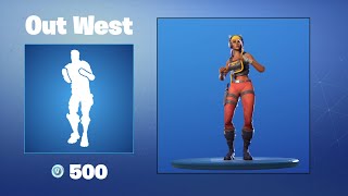 Out West  Fortnite Emote [upl. by Sapienza230]