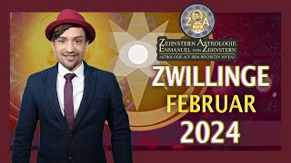 ZWILLINGE  FEBRUAR MONATSHOROSKOP  ZEHNSTERN ASTROLOGIE  ENMANUEL VON ZEHNSTERN [upl. by Gonroff714]