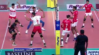 🇮🇳🏐 Calicut Heroes VS Kolkata Thunderbolts  Prime Volleyball League Highlights 2022 🔥 [upl. by Lettie]