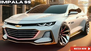 INSANE 2025 Chevy Impala SS is Back  With Modern Style [upl. by Nnairac179]