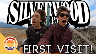 Our FIRST EVER Trip to Silverwood  Visitng the Farthest North US Theme Park Coasters amp More 2021 [upl. by Pero944]