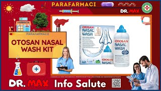 🩺 OTOSAN NASAL WASH KIT Parafarmaco a cosa serve   Foglietto Illustrativo 👔 Salute [upl. by Ahsined]