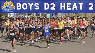 2023 XC  CIFss Prelims  D2 Boys Heat 2 Race 2 [upl. by Rebmyt]