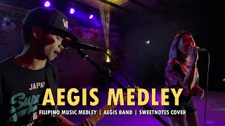 FILIPINO MUSIC MEDLEY  AEGIS BAND  IBARRA MUSIC  SWEETNOTES COVER [upl. by Asante]