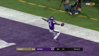 Minneapolis Miracle Vikings win on Diggs incredible 61 yard walk off TD [upl. by Jecon]