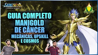 REVIEW MANIGOLD de CÂNCER TUDO que vc PRECISA SABER sobre o CARRASCO da MORTE Saint Seiya Awakening [upl. by Llenrrad]