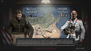 Panzer Corps 2 PG3D Mod  US Army Campaign 194245 [upl. by Yonit]