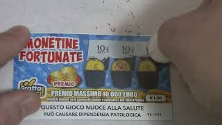 06022023 Gratta e Vinci  Monetine Fortunate [upl. by Merrow]