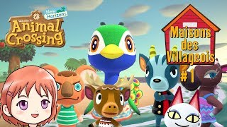 Animal Crossing New Horizons  Maisons des Villageois 1 Switch [upl. by Oirad]