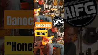 Honey Danocaster Offset guitar youtubeshorts [upl. by Melc470]